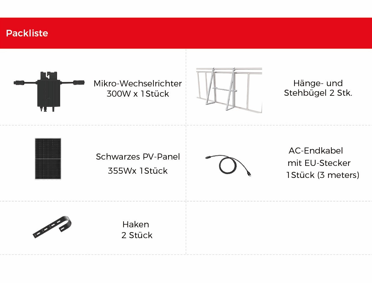 HERF300-P355N Packliste